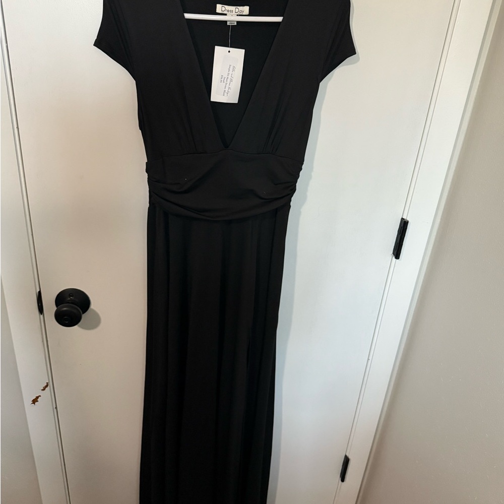 Elegant Black Maxi Dress by Diane Von Furstenberg